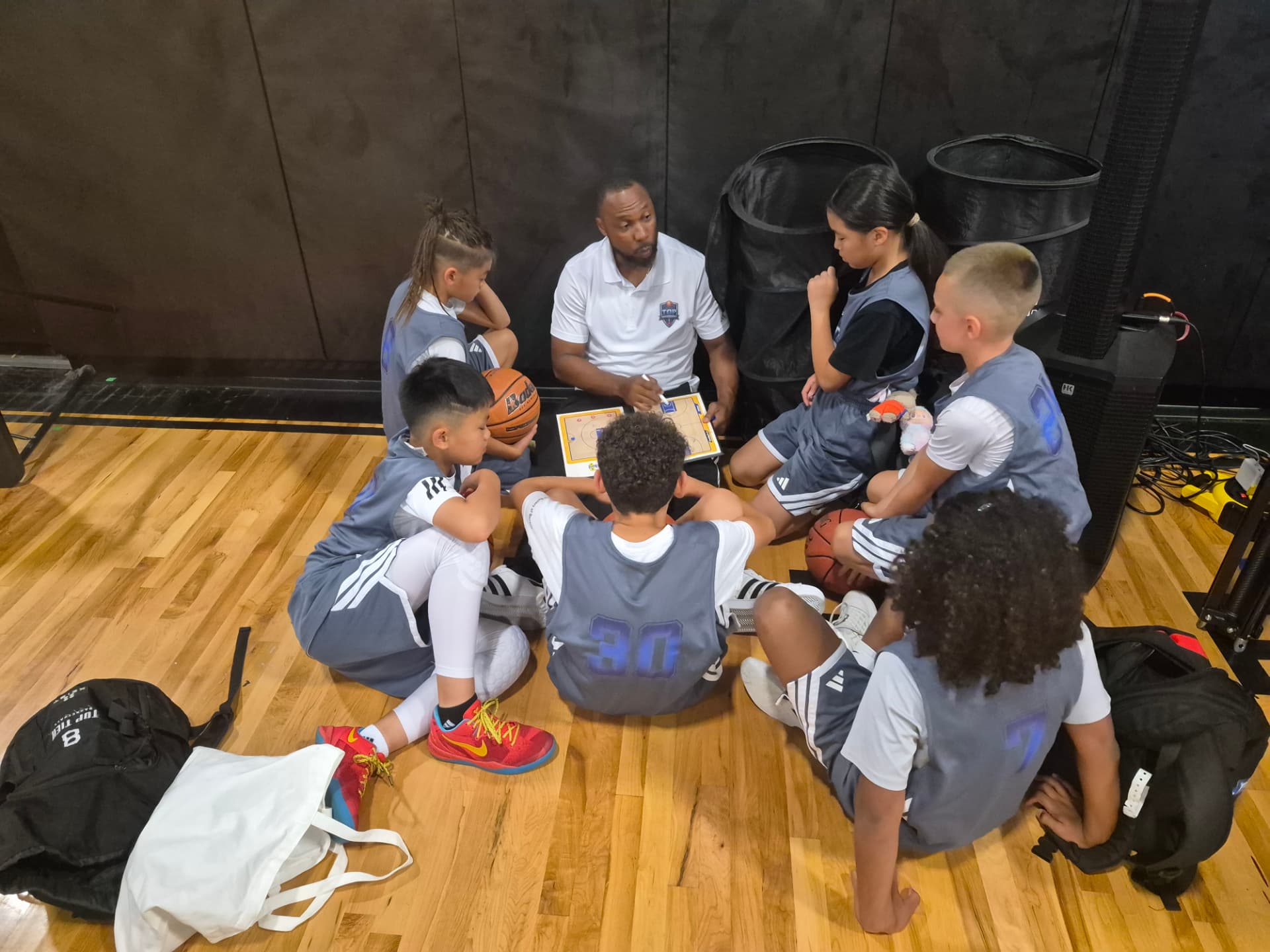 Timeout · Coaching up